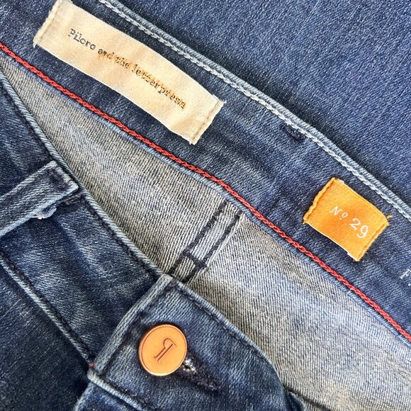 Pilcro Stet Flare Women's Jeans in Size 29 from Anthropologie Med Rise Stretchy - Picture 5 of 7